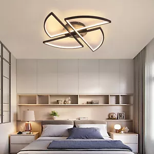 Modern LED Ceiling Light Chandelier Living Room Bedroom Hallway Flush Mount Lamp - Picture 1 of 12
