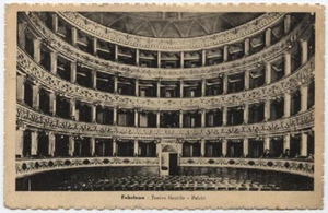 cartolina FABRIANO teatro gentile-palchi - Imagen 1 de 1