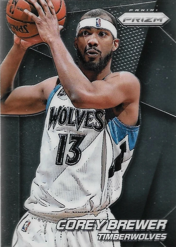Corey Brewer Prizm 14-15 #149 Minnesota Timberwolves Houston Rockets - Image 1 of 1