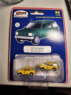 Atlas N Scale 1993 Ford Explorer (Assembled 2-Pack) Sperry Rail Service - Image 1 of 2