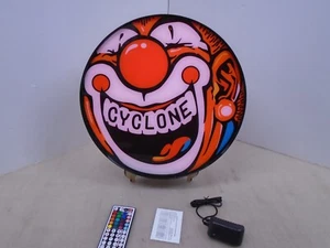 Cyclone Pinball 15-inch Round LED Wall Display light box - Picture 1 of 5