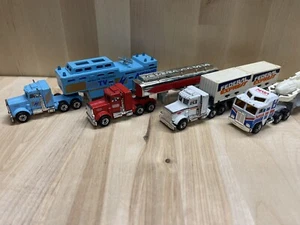 (4) Vintage Matchbox Convoy Satellite TV, NASA, FedEx, & Getty - Picture 1 of 6