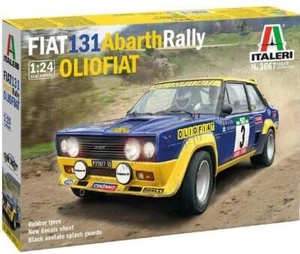1:24 ITALERI Fiat 131 Abarth Olio Fiat #3 1976 M.Alen I.Kivimaki Kit IT3667 - Foto 1 di 2