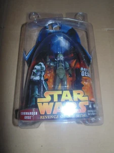 2005 ROTS Star Wars Revenge Of The Sith Collection Commander Gree #59 + Case NEW - Imagen 1 de 1
