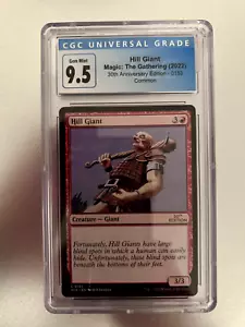 Hill Giant - Marco Moderno Edición 30 Aniversario Magic The Gathering - CGC 9.5 - Imagen 1 de 1