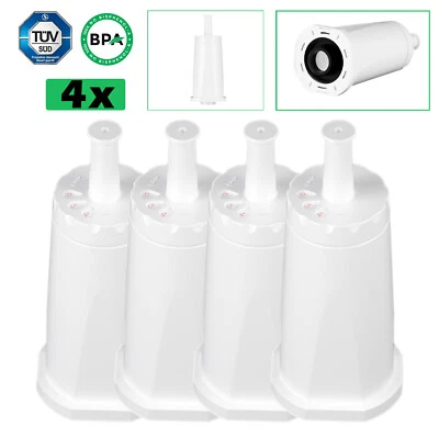 4er Pack Water Filter Cartridges for Sage Espresso Coffee Machine Claro Swiss - Image 1 of 4