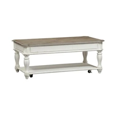 Lift Top Cocktail Table - Image 1 of 4