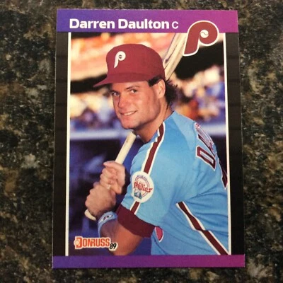 1989 Donruss - #549 Darren Daulton - Image 1 of 2