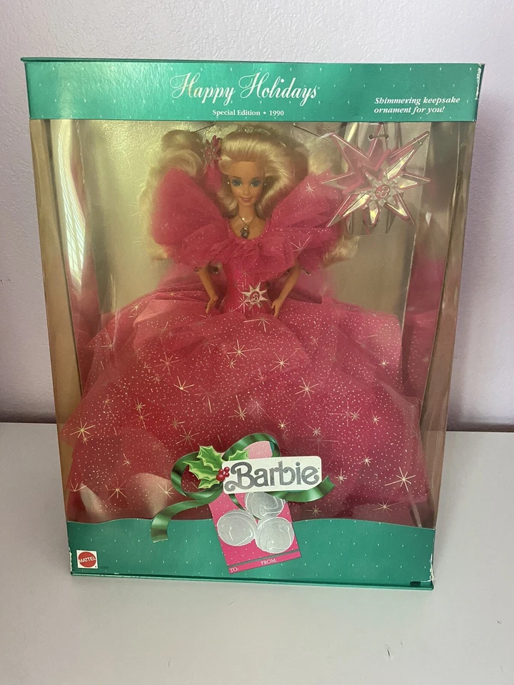 Muñeca Barbie Felices Fiestas Edición Especial 1990 Mattel #4098 Foto 1 de 1