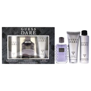 Guess Dare for Men - 3 Pc Set 3.4oz EDT Spray, 6.0oz Deodorant Body Spray, 6.7oz - Picture 1 of 1