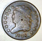 New Listing1828 Classic Head Us Half Cent, 13 Stars Small Wide Date + No Reserve (Lb54)