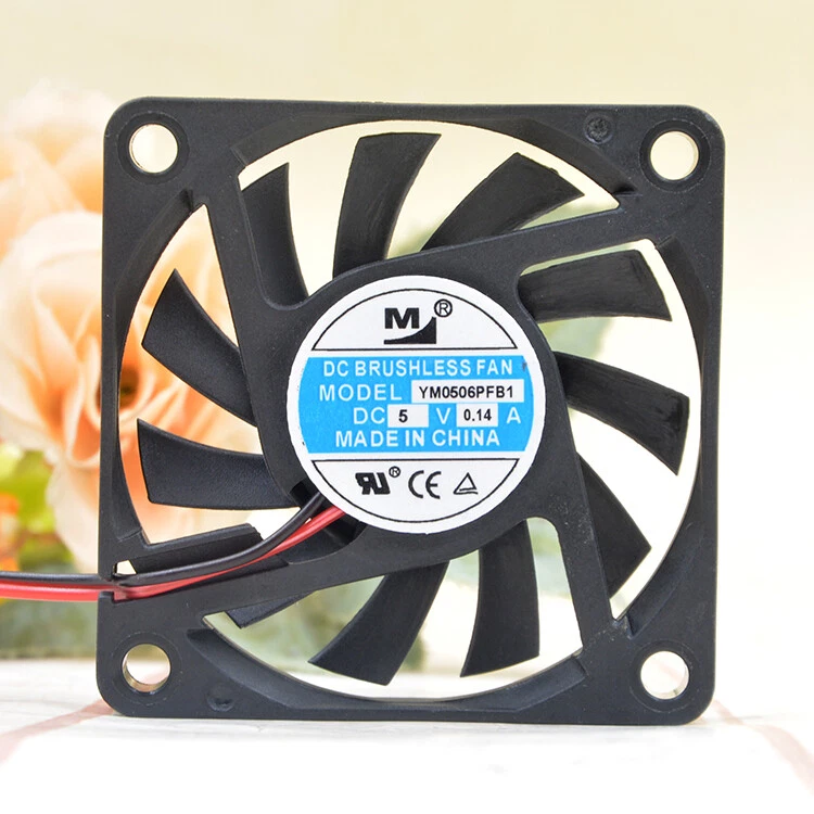 1 pcs M YM0506PFB1 6010 5V 0.14A 6CM cm ultra-thin mute cooling fan - Image 1 of 4