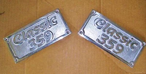 PETERBILT CLASSIC 359 NAMEPLATES (set of 2) - Picture 1 of 1