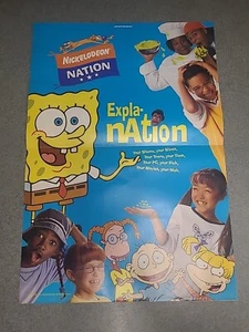 Nickelodeon Nation Poster 16x11 Vintage 1999 - Picture 1 of 1