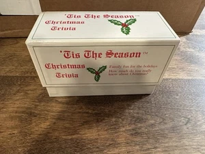 Tis The Season Christmas Trivia Card Game Family Timeless Holiday Knowledge Fun - Picture 1 of 3