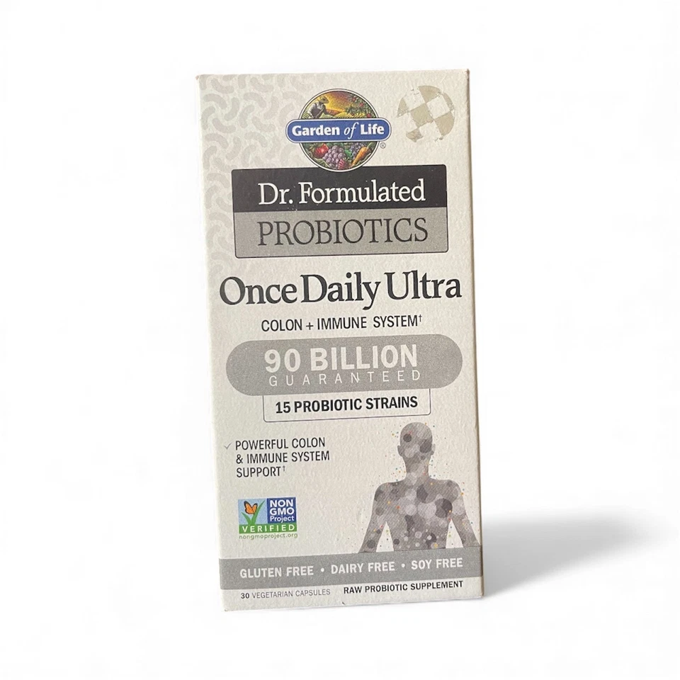 Garden of Life Probiotics Once Daily Ultra 30 Ct 90 Bil EXP 6/2026+ - Image 1 of 1