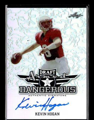 Kevin Hogan 2016 Leaf Draft Armed & Dangerous Auto - Image 1 of 2