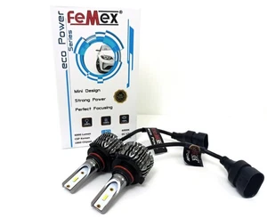 HB3 9005 LED Car Headlight Bulbs FEMEX Eco Power Series Csp 1860 Chipset 36 Watt - Picture 1 of 5
