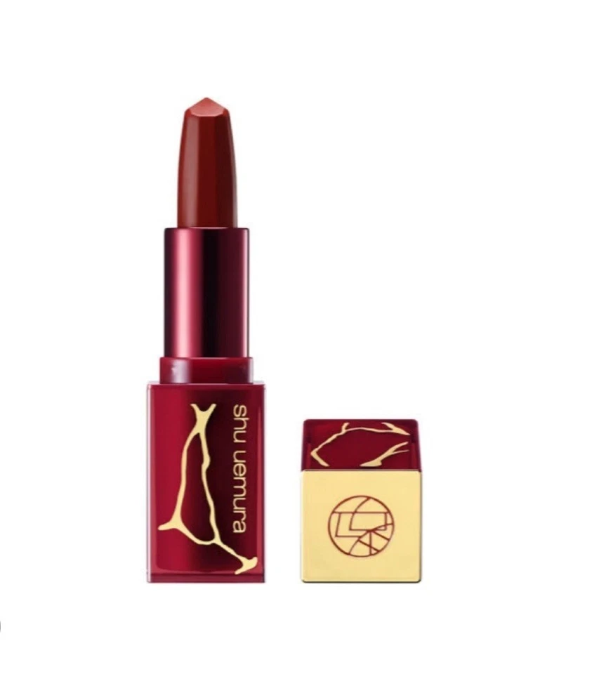 Batom Shu Uemura Rouge Unlimited Kinu Satin KS RD 183 Lush Lava Reds Japão - Imagem 1 de 1