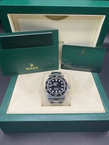 Rolex Submariner No Date 124060 Stainless Steel 2021 Box And Card - Picture 1 of 12