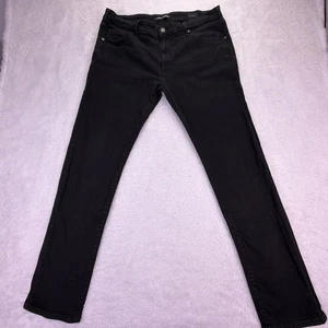 Mavi Jeans Jake Fit Slim Leg Men’s 38x32 Black Stretch Denim (38x31.5) - Picture 1 of 5