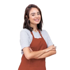 Kitchen Apron for Men Women|Cotton Pack of 2 Adjustable with Pocket Cloth Apr... - Picture 1 of 8