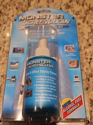 monster screen cleaning Kit With Cloth - Image 1 of 4