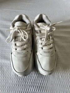 Nike Air Max 90 LTR (PS) CD6867-100 Kids Size 2Y White Shoes Sneakers - Picture 1 of 8