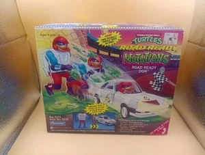 1993 PLAYMATES NINJA TURTLES ROAD READY MUTATIONS ROAD READY DON NUR BOX - Bild 1 von 9