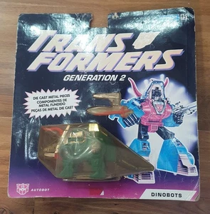 Vintage TRANSFORMERS generation 2 SLAG european blister NOS damaged HASBRO TOYS - Picture 1 of 11