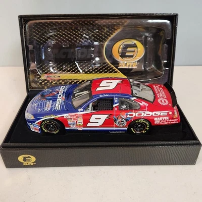 2001 Bill Elliott #9 Dodge Intrepid Spider Man Elite 1:24 NASCAR Action 1 Of 720 - Image 1 of 4