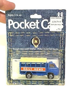 Tomica Tomy Pocket Cars NISSAN CABALL DAILY News - Brand New On Card RARE - Picture 1 of 5