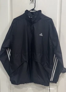 Vintage 90'S-00'S Adidas Half-Snap Warm-Up Pullover Men's Size M - Picture 1 of 7
