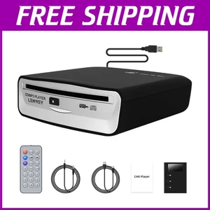 Plug-and-Play Car CD Player with USB Connectivity - Picture 1 of 10