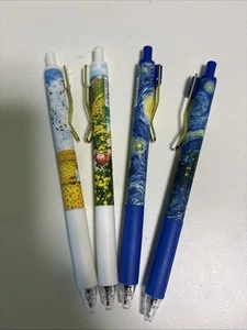 Penna a sfera 4 penne con stampa artistica Van Gogh art - Foto 1 di 1