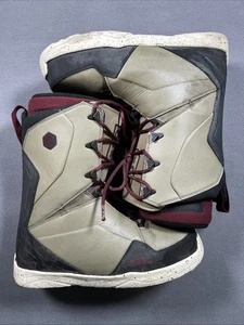 Stivali da snowboard ThirtyTwo autunno 2017 da uomo taglia 14 Lashed Bradshaw nero oliva - Foto 1 di 9