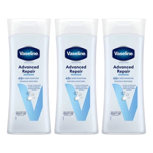 Vaseline Intensive Care Body Lotion, Advanced Repair, For Dry Skin - 3 X 400ML - Picture 1 of 5