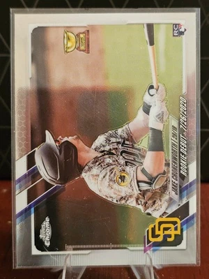 2021 Topps Chrome Update Series - Rookie Debut Jake Cronenworth #USC25 (RC) - Image 1 of 2