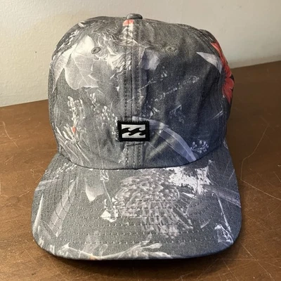 Billabong Sombrero Gorra Camuflaje Floral Ajustable Correa Playa Surf Foto 1 de 4