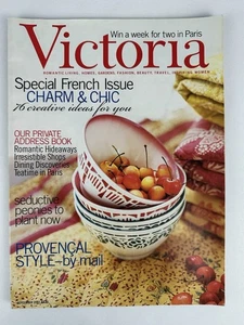Vintage Victoria Magazine Sept. 2001 Special French Issue Charm & Chic - Picture 1 of 7