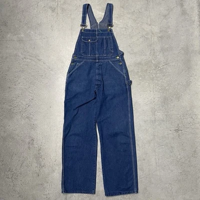 Vintage Pointer Brand Bib Overalls Men's 32x32 Denim USA Workwear LC King - Image 1 of 4