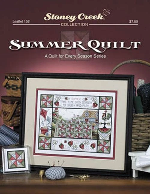 Summer Quilt LFT152 by Stoney Creek cross stitch pattern - Image 1 of 1
