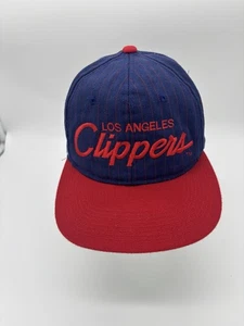 Gorra deportiva de colección Sports Specialties Snapback LA Clippers roja/azul NBA - Imagen 1 de 8