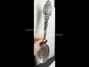 Boston MA. Cradle Of Liberty Sterling Souvenir 6" Spoon - Picture 1 of 6