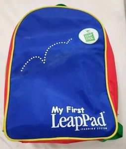 Leap Pad Learning System Tablet Pen Backpack 6 Books 4 Cartridges Leappad - Picture 1 of 21