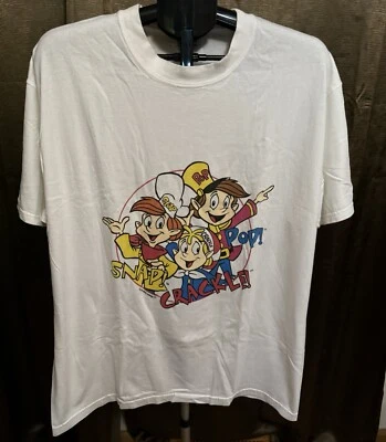 Snap vintage, craquelado. Camiseta Pop Kellogg’s XL puntada única Foto 1 de 3