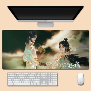 Almohadilla de ratón teclado Tian Guan Ci Fu Hua cheng Xie Lian alfombra de juego 40X70CM Y27 - Imagen 1 de 4