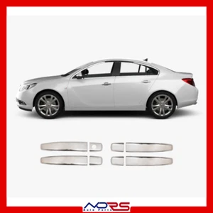 OPEL INSIGNIA COMPATIBLE 2009-2016 POIGNÉE DE PORTE CHROME 4 PORTES - Imagen 1 de 10