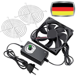 120mm Gehäuselüfter, 12V lüfter, Computer Lüfter mit Geschwindigkeitskontrolle - Bild 1 von 17