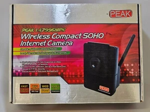 Peak 147996NIPK kabellose kompakte SOHO-Internetkamera (neu geöffnete Verpackung) - Bild 1 von 8